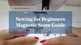 How To Use Magnetic Seam Guide Sewing for Beginners [upl. by Asilahs]