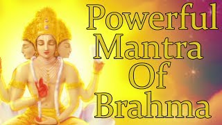 OM BRAHMANE NAMAHA   BRAHMA MANTRA  Powerful Mantra For Knowledge  1008 Repetitions [upl. by Frasch]