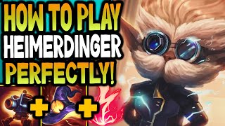 Heimerdinger Top vs Garen  NA Master Patch 1320 [upl. by Setarcos]