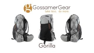 Gossamer Gear Gorilla Backpack  Review [upl. by Salokkin]