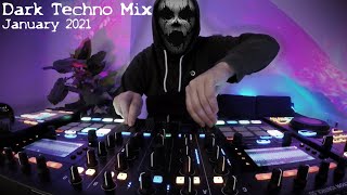 Dark Techno  Underground  Mix 2021 January [upl. by Wendelin927]