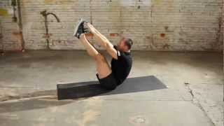 Bodyweight Jack Knives  Core Exercise [upl. by Broida]