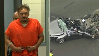 DUI suspect charged with murder in fatal chainreaction crash on 15 Freeway I ABC7 [upl. by Karlis190]