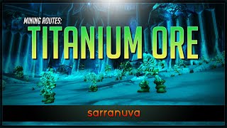 Titanium Ore How to Farm  WOTLK Mining Routes  Relic Of The Past [upl. by Snowman]