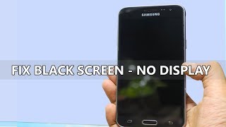 How To Fix Black Screen Problem on Samsung Galaxy Fix Black screen No Display Phone [upl. by Elkin43]