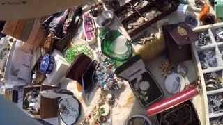 Flea market Jewelry jewelry amp more jewelry Lots of sterling [upl. by Laresa]