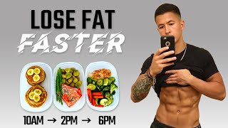 The Best Meal Plan To Lose Fat Faster EAT LIKE THIS [upl. by Anirat341]