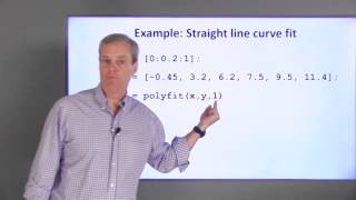 Chapter 13 Polynomial Curve Fitting in MATLAB [upl. by Keiko]