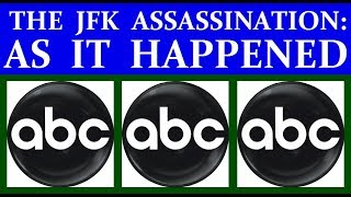 ABCTV COVERAGE OF JFKS ASSASSINATION ON NOVEMBER 22 1963 [upl. by Soneson341]