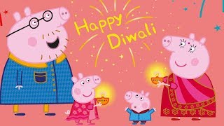 Peppa Pig in Hindi  Happy Diwali 🎉 हिंदी Kahaniya  Hindi Cartoons for Kids [upl. by Notnilc587]