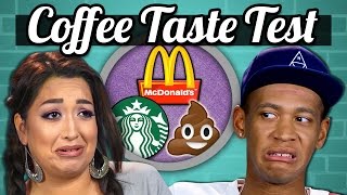 ADULTS VS FOOD  COFFEE McDonalds Starbucks Poop [upl. by Leiram650]