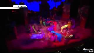 The Cast of Aladdin Performs Arabian Nights Live [upl. by Yrnehnhoj]