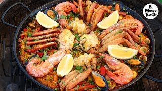 Spanish Seafood Paella [upl. by Ycrep153]