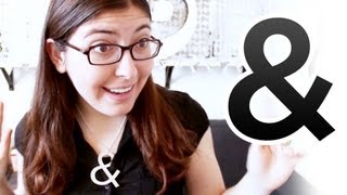 The History of the Ampersand [upl. by Rihaz969]