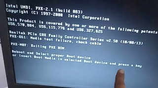 Insert Boot Media In Selected Boot Device And Press a key  How to fix windows problem [upl. by Karlise]