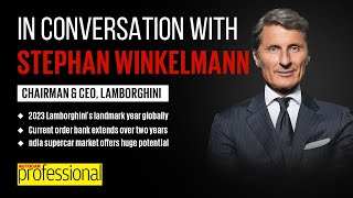 Interview  Stephan Winkelmann Chairman amp CEO Automobili Lamborghini [upl. by Ahsemik]