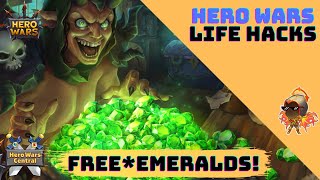 How to get More Emeralds FOR FREE  Hero Wars [upl. by Darb]