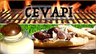 BEST CEVAPCICI recipe  BALKAN 🥩GRILL🔥amp Sour Cream [upl. by Silverman]