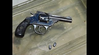 Iver Johnson Safety Automatic Revolver 32 SampWShooting Review [upl. by Anirtruc208]