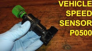 Vehicle Speed Sensor P0500 Replacement [upl. by Ttirrej]