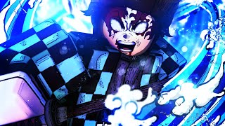 Becoming TANJIRO In The NEW DEMON SLAYER GAME  Project Slayers Roblox [upl. by Nauq]