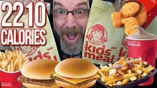 Wendys Kids Meal X3  MUKBANG 먹방 Eating Show [upl. by Rochester]