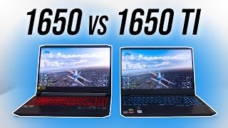 GTX 1650 vs 1650 Ti  Worth Paying More For Ti [upl. by Adnical]