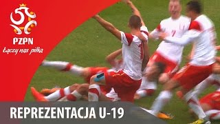 U19 Bramki z meczu Polska  Holandia 12 [upl. by Dranel]