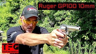 Ruger GP100 10mm Range Review  TheFireArmGuy [upl. by Ahsieken757]