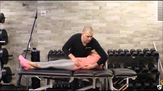 Sacroiliac Joint Chicago Technique Manipulation [upl. by Aneen]