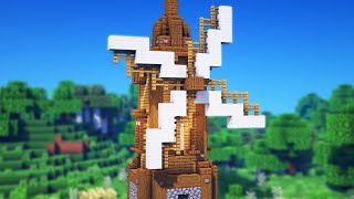 Minecraft Windmill Tutorial  How to Build a Simple Windmill [upl. by Adnamma]