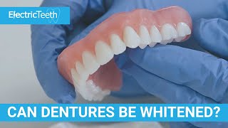 How to whiten yellowed false teeth amp dentures [upl. by Nim5]