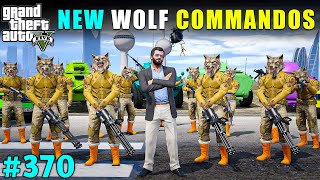 MICHAELS DANGEROUS WOLF COMMANDOS FROM LIBERTY CITY  GTA V GAMEPLAY 370  GTA 5 [upl. by Otrepur]