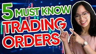 5 Types of ORDERS You Must Know For Trading [upl. by Cook]