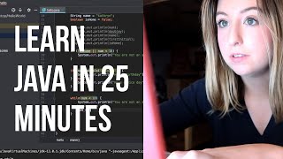 Learn Java in 25 minutes  Java Tutorial for Beginners [upl. by Nnylassej918]