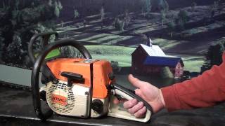 The chainsaw guy shop talk Stihl 026 chainsaw 2 26MTS [upl. by Stefanac]