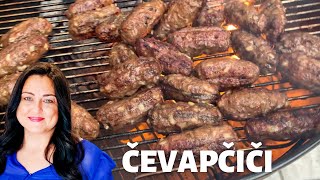 How to Make ČEVAPČIČI  Traditional Ćevapi Recipe  Ćevapčići ❤️ [upl. by Aihsatal849]