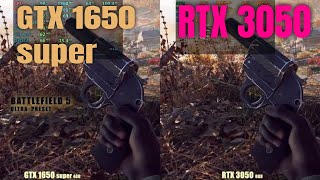 GTX 1650 super vs RTX 3050 [upl. by Myk]