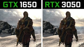 GTX 1650 vs RTX 3050  Test in 10 Games [upl. by Erotavlas]