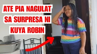 KUYA ROBIN MAY SURPRESA KAT ATE PIA [upl. by Anirtac314]