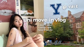 move into college w me  yale university  millie liao 耶鲁大一新生入学 [upl. by Annairba]