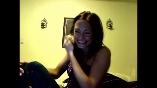 Caught Laughing hysterically at the Skype Laughter Chain [upl. by Anhcar]