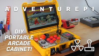 AdventurePi The Ultimate DIY Raspberry Pi Portable Arcade Cabinet [upl. by Coke257]