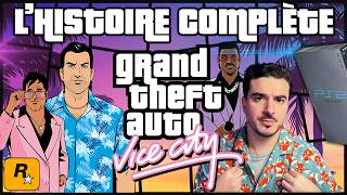 La FORMIDABLE HISTOIRE de GTA VICE CITY [upl. by Ebarta]