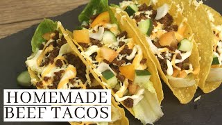 HOMEMADE BEEF TACOS  Super Sarap Talaga   Pinoy Style Taco Recipes [upl. by Celin323]