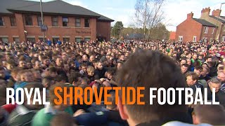 Royal Shrovetide Football 2017 [upl. by Amlez]