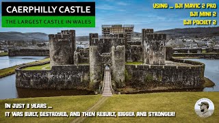 Caerphilly Castle  The Largest in Wales 2nd in Britain [upl. by Ettevi]