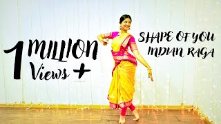 INDIAN RAGA  SHAPE OF YOU  DANCE COVER [upl. by Natsirhc813]