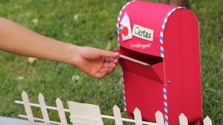 Haz tu propio buzon para cartas  DIY Mailbox [upl. by Maribeth]