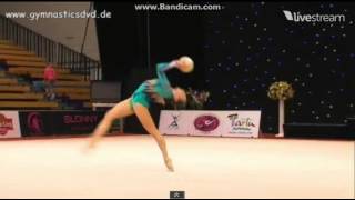 Katsiarina Halkina Ball AA Miss Valentine 2014 [upl. by Gerek]